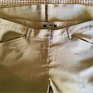 The Goddess Collection Khaki Women’s Trousers